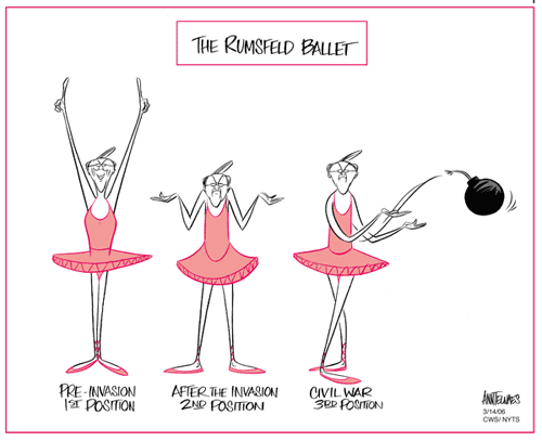 the rumsfeld ballet .....